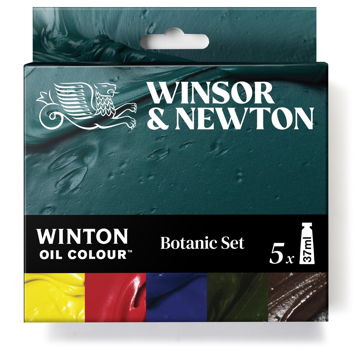 Winsor & Newton Winton Oil Color Paint Set, Botanicals, 5 x 37ml Tubes