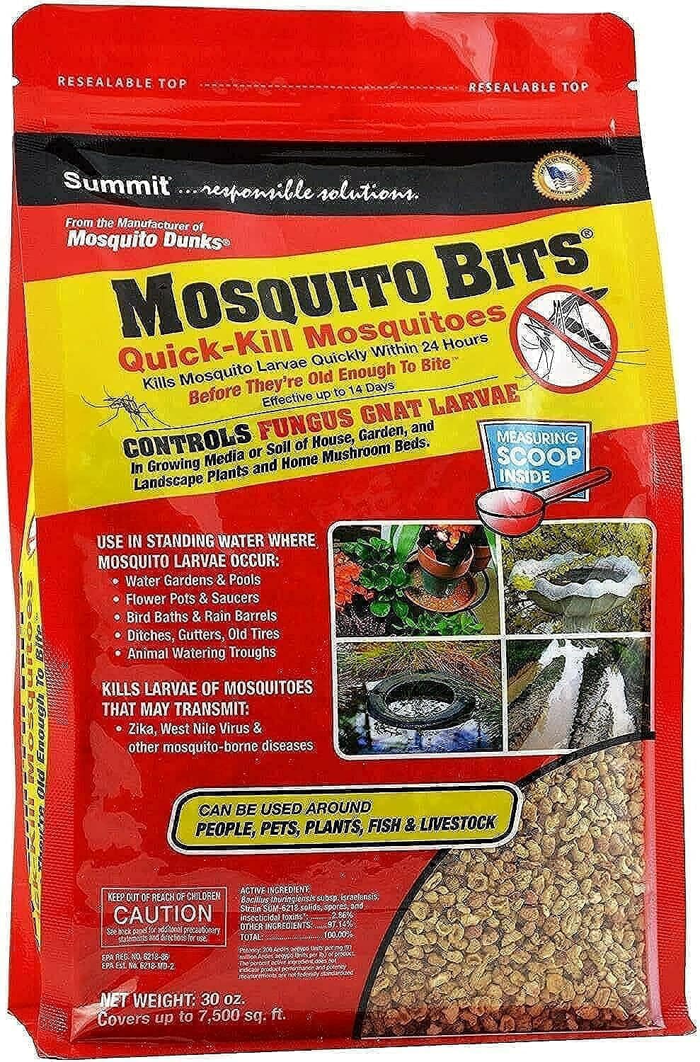 Summit...Responsible Solutions Mosquito Bits - Quick Kill FamilyValue 1Pack (30Ounce)