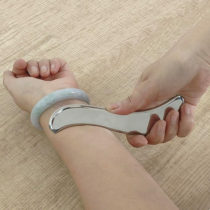 BYYDDIY Stainless Steel Gua Sha Tool & Muscle Scraper Tool & Gua Sha Facial Tools (S.S)
