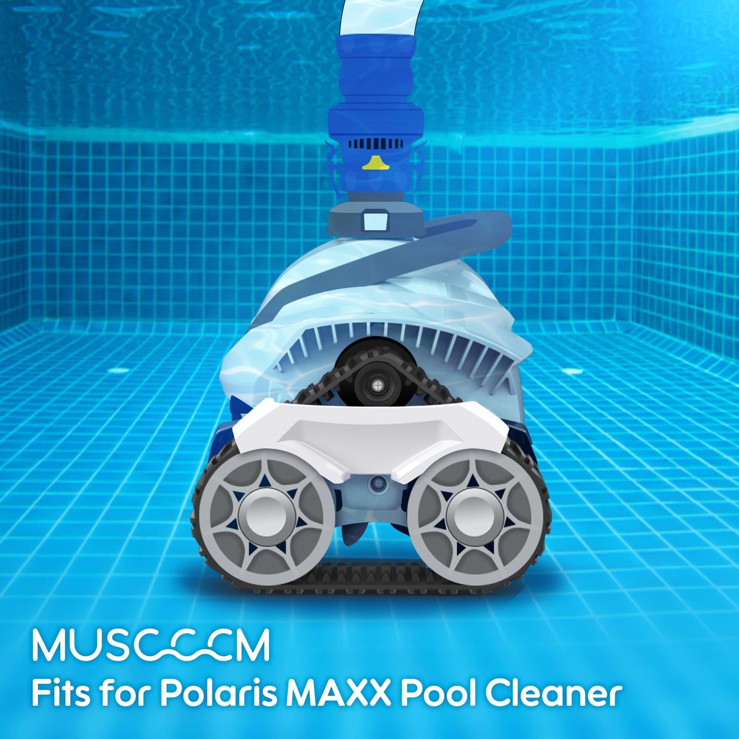 MUSCCCM 2 Pack R0916500 Pool Cleaner Track V2 Replacement for Polaris MAXX Suction Side Pool Cleaner