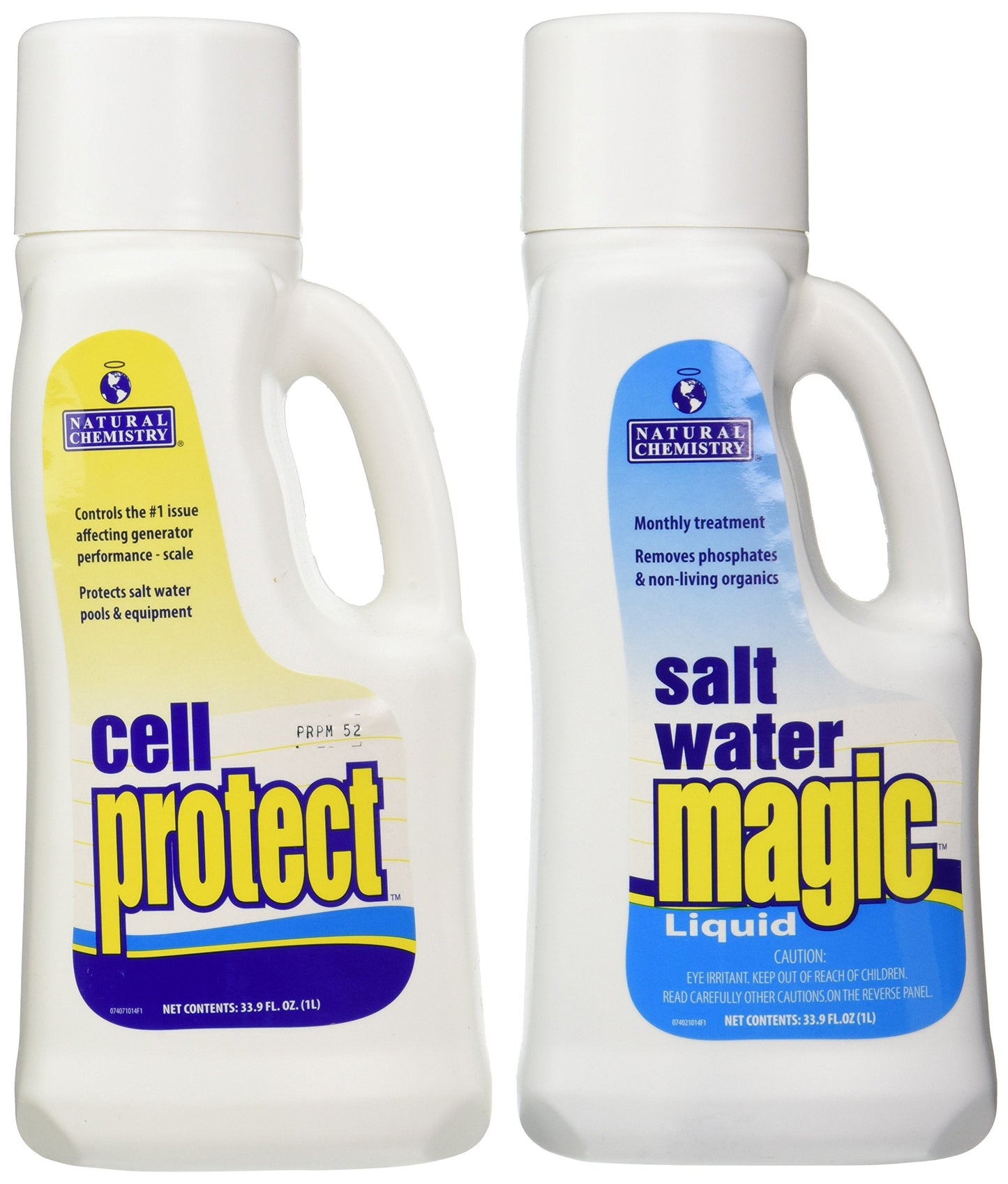 Natural Chemistry Pool Salt Water Maintenance Kit, Single, Provides Crystal Clear Sparkling Water, Monthly Maintenance Kit