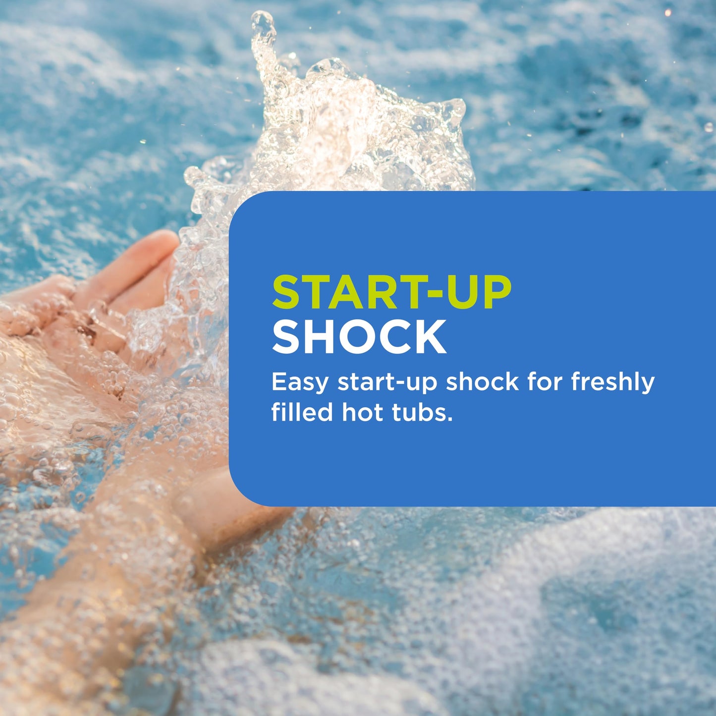 FROG Jump Start for Hot Tubs - Start-Up Chlorine Shock Removes Organic Contaminants & Establishes Chlorine Level - Hot Tub Set Up & Treatment - 6 Pack