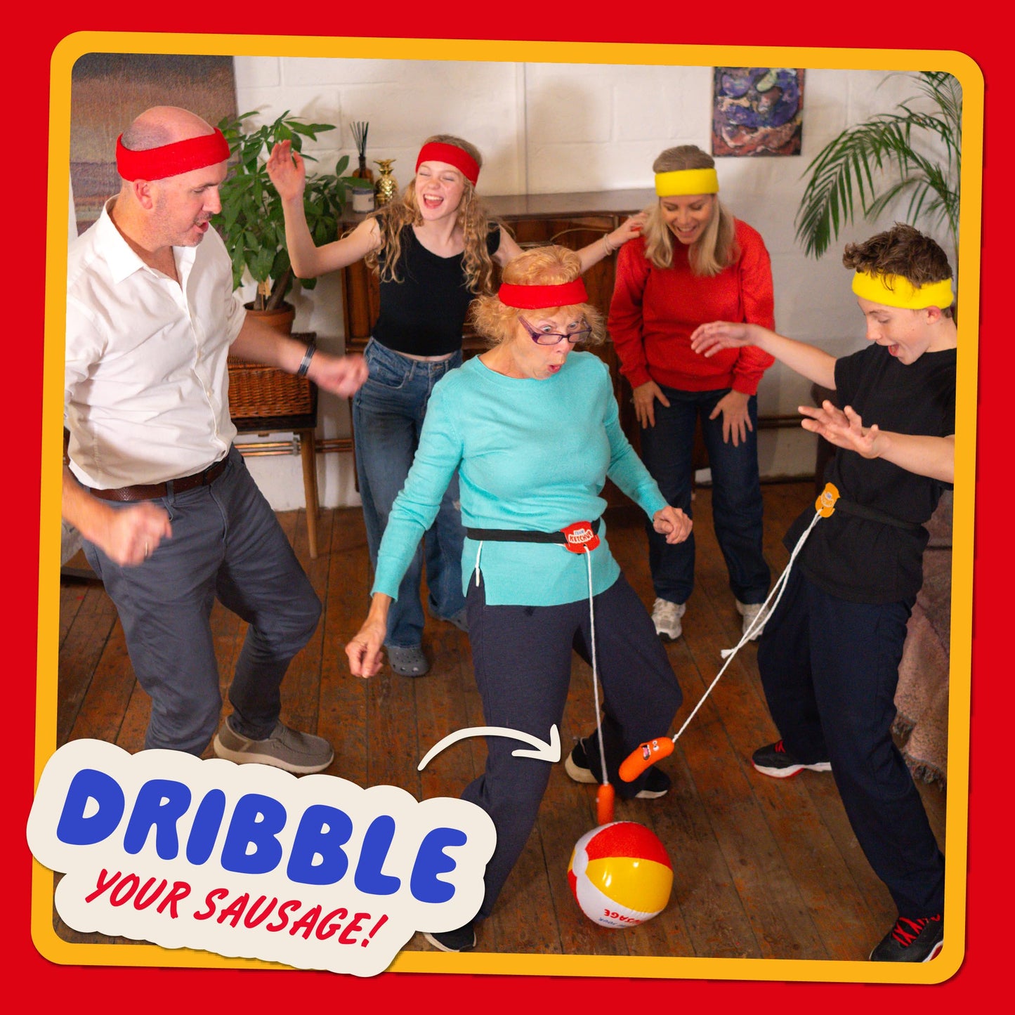 Lucky Egg Swing Your Sausage - Fun Family Party Games for Groups - Indoor Games for Adults and Kids - Party Games for Family Gatherings, Birthdays, and Christmas Party Games for Adults Game Night