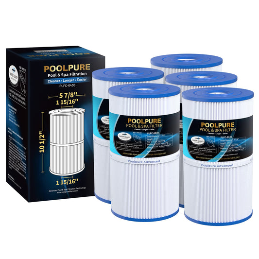 POOLPURE C-6430 Spa Filter Replaces Watkins 31489, Pleatco PWK30, Filbur FC-3915, P/N0969601, 71825, 73178, 73250, 30 sq. ft. Hot Spring Spa Filter 5 Pack