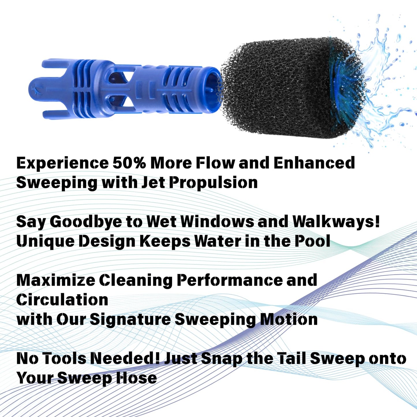 for Polaris Pool Cleaner Parts 15 Pack Polaris 280 Part Sweep Pro Sweep Scrubbers Replacement 2 Hose Tail Scrubber Cleaner Pool Tail Scrubber 280 360 380 180 480 3900