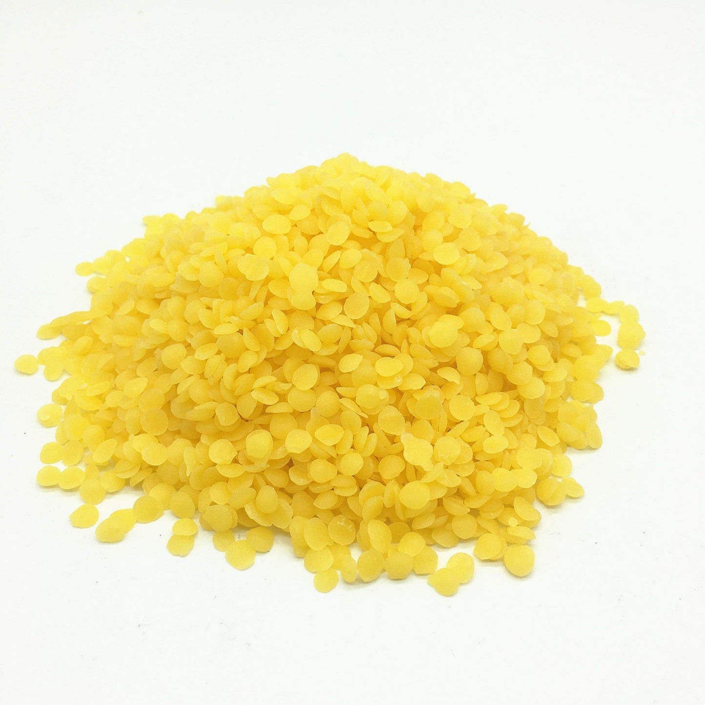 Beesworks Yellow Beeswax Pellets (3 lb) | 100% Pure, Cosmetic Grade, Triple-Filtered Beeswax for DIY Skin Care, Lip Balm, Lotion, and Candle Making