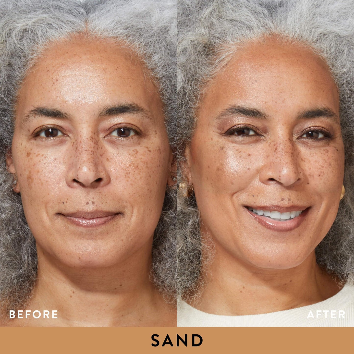 LAURA GELLER NEW YORK Baked Balance-N-Glow Illuminating Foundation - Sand - Buildable Sheer to Light Coverage - Satin Finish