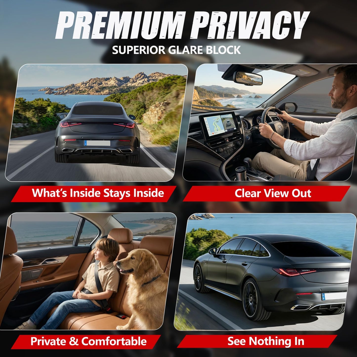 Vepagoo Ceramic Car Window Tint Film 20% VLT, 20" x30FT