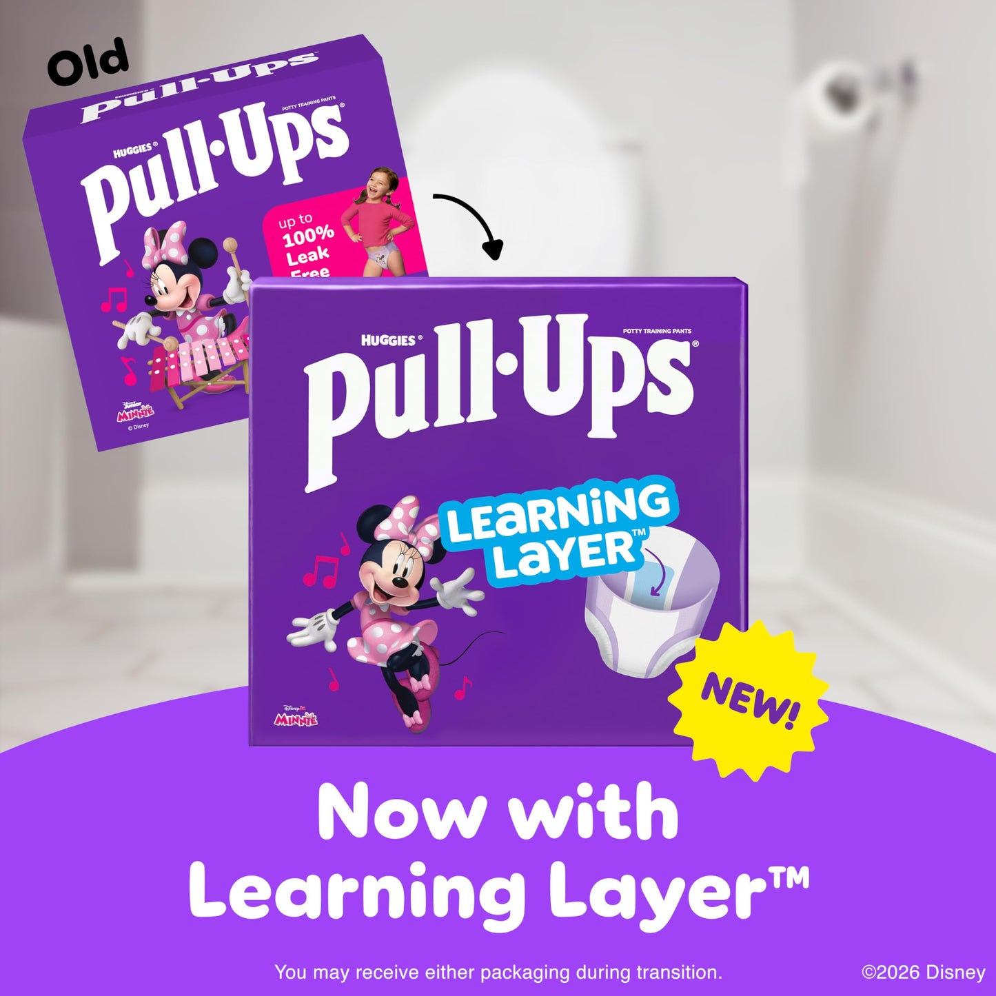 Pull-Ups Girls' Potty Training Pants, Size 6T-7T Training Underwear (55-75 lbs), 42 Count