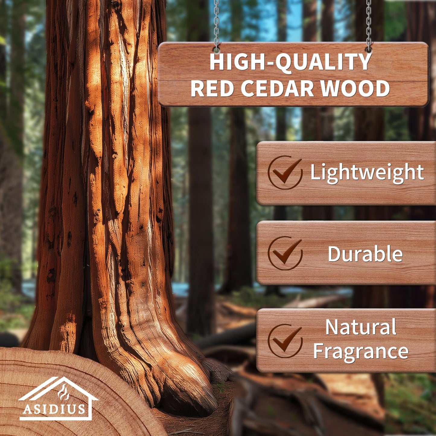 Asidius Red Cedar Sauna Timer, Wall-Mounted 360° Rotating 15 Minute Sand Timer, Sauna Accessories for Infrared Sauna, Home Sauna, Sauna Box