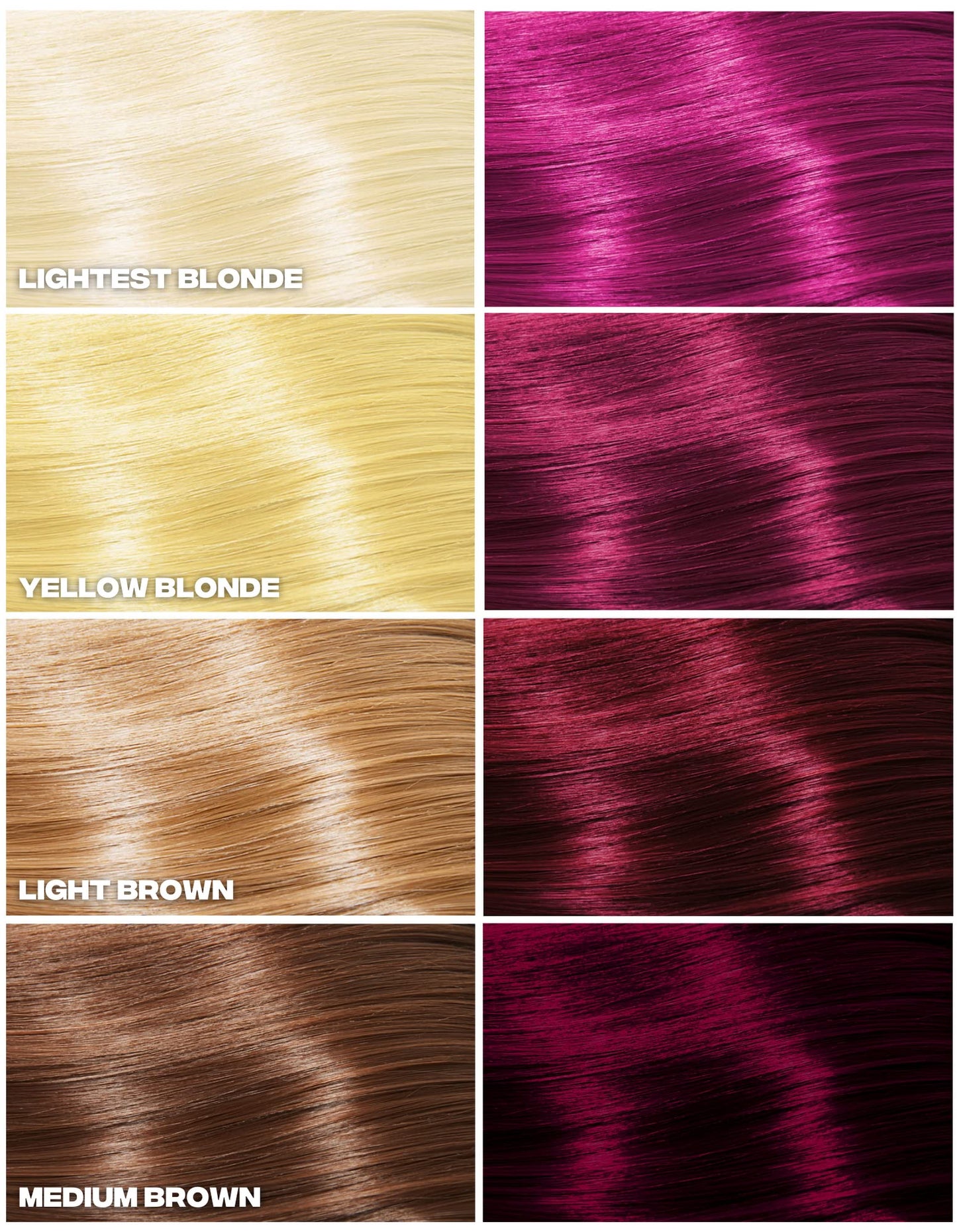 Good Dye Young Semi-Permanent Hair Color, Vegan and Cruelty-Free Magenta Pink Hair Dye, Last up to 24 Washes, Non-Damaging Conditioning Hair Color (5FL OZ, Live Laugh Love)