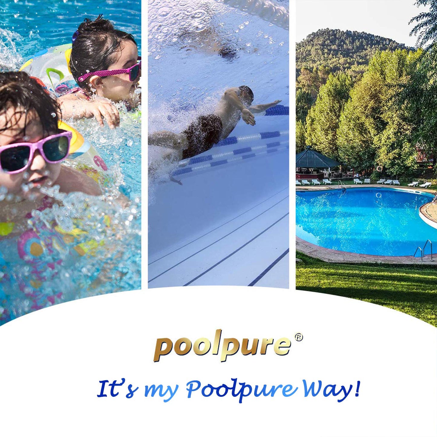 POOLPURE FC-2812 Spa Filter Replaces Sundance 6540-502, Sundance 850 780 Series, Filbur FC-2812, PSD25-6, Darlly PP2002,AK-6540502, Hot Tub Filter Cartridge 1PACK