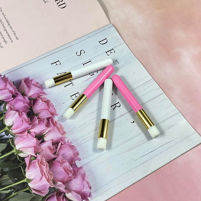 4 Pcs Lash Shampoo Brushes Eyelash Extension Nose Pore Blackhead Facial Deep Cleaning Washing Brush Tools for Women