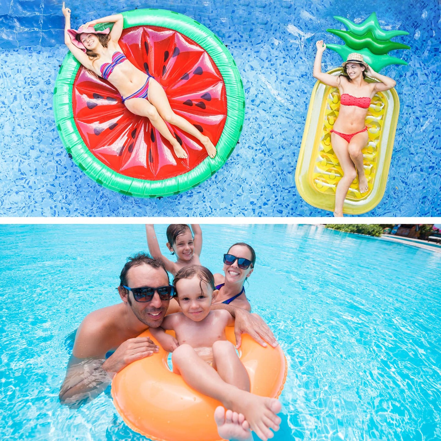 Nirvany Rectangular Pool Cover, Fits 120 in x 72 in Inflatable Rectangle Swimming Pool Cover, Dustproof Rainproof Waterproof Square for Garden Outdoor Paddling Family Pools Protector
