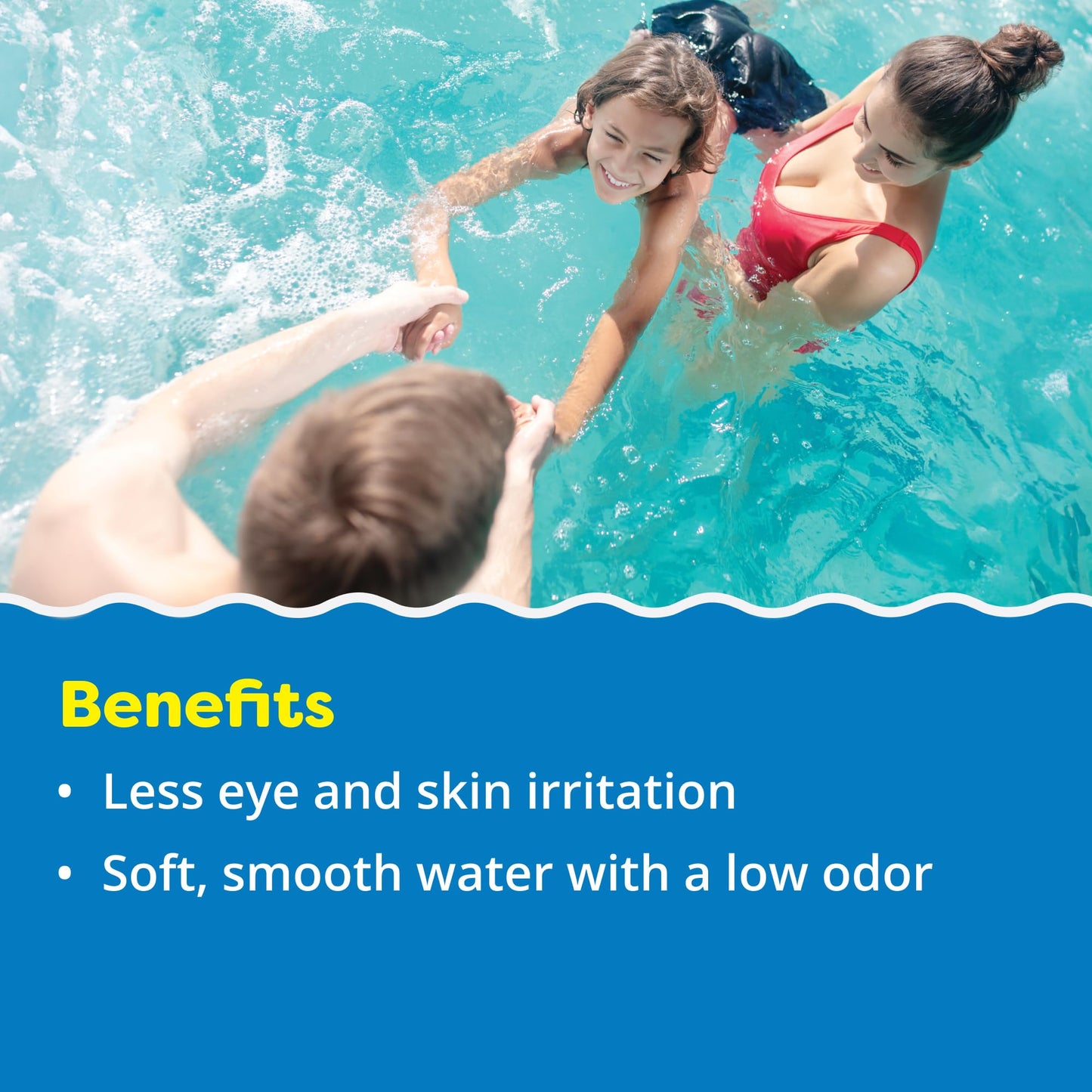 In The Swim 1 Inch Bromine Plus Tablet Sanitizer for Spas, Hot Tubs, or Swimming Pools - Pre-Stabilized, Low Odor, Chlorine Alternative – 3.5 Pounds