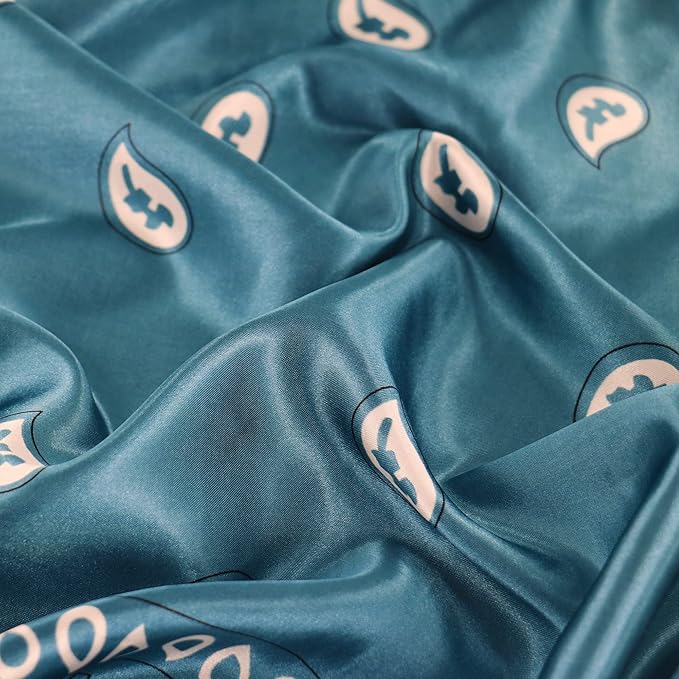 vimate 35" Square Silk Like Head Scarf - Women's Fashion Satin Scarf Bandana for Hair Wrapping at Night.