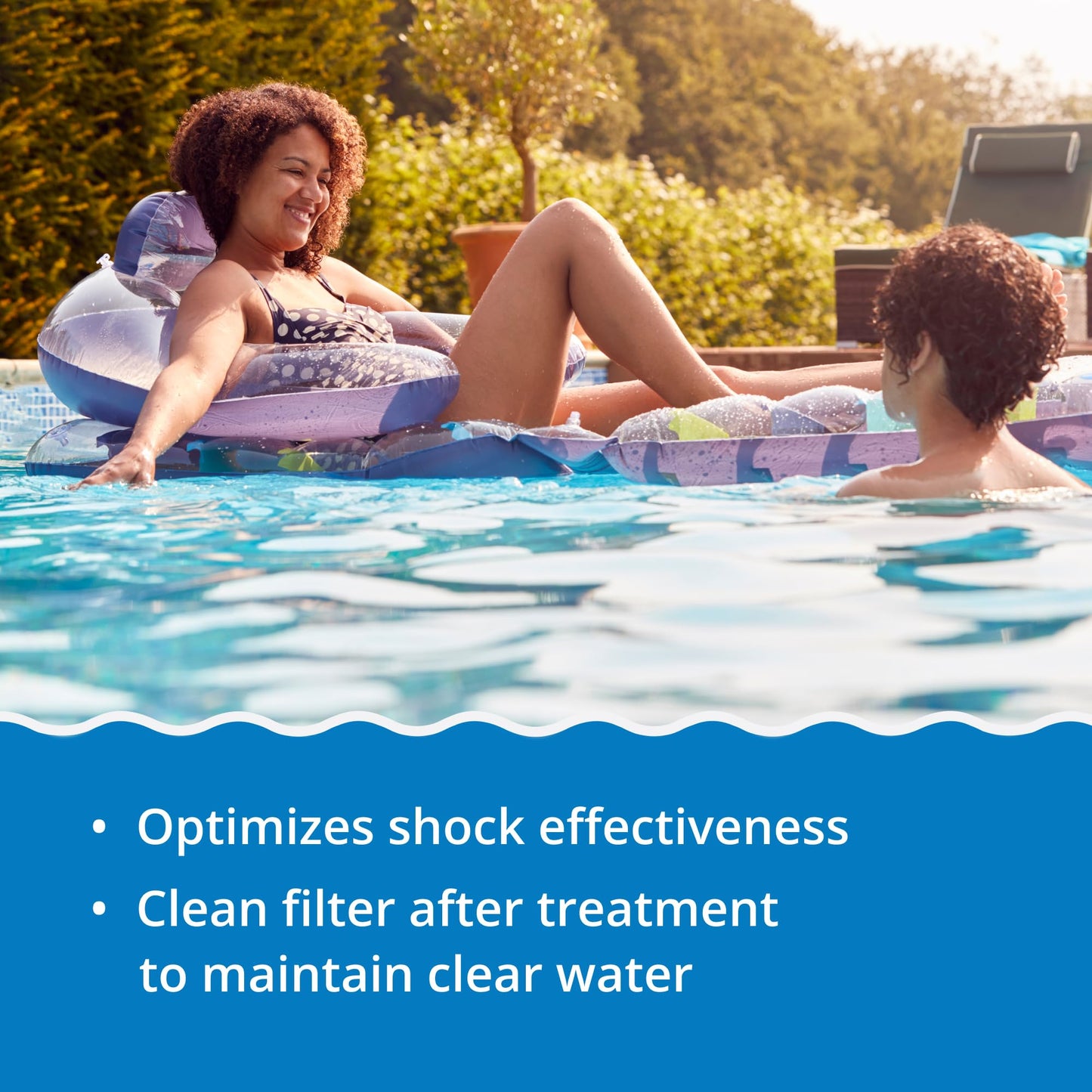 In The Swim Quick Clear Green - Turn Your Pool Water from Green and Cloudy to Sparkling Blue - 4 Pound