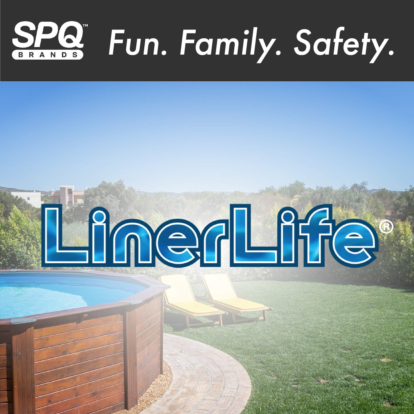 Liner Life LL1224RE Aboveground Pool Liner Pad 12' x 24', Strong Durable Puncture Resistant Floor Mat, Polyester Geotextile Material, 12'x24' Rectangle, Black