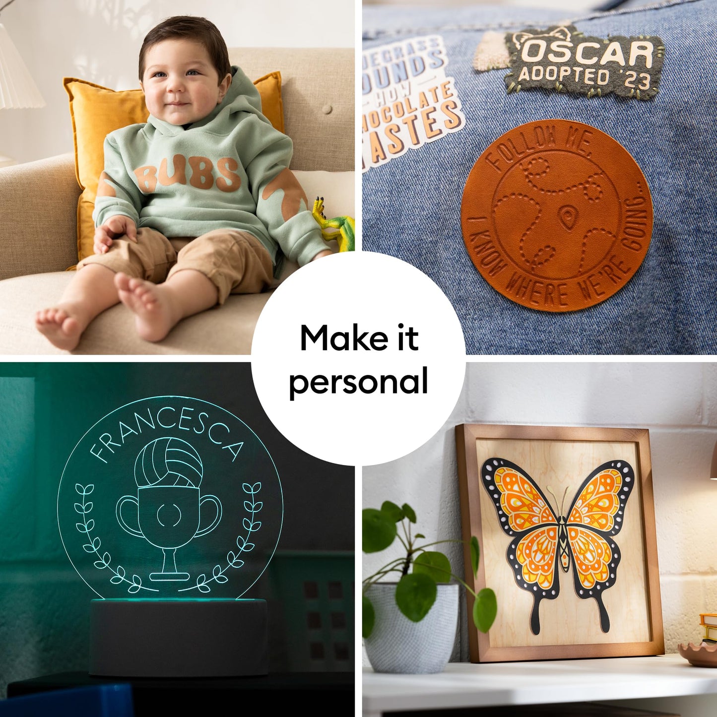 Cricut Maker 4 - Smart Cutting Machine (Seashell) | Digital Content Bundle - Includes 30 Images in Design Space App