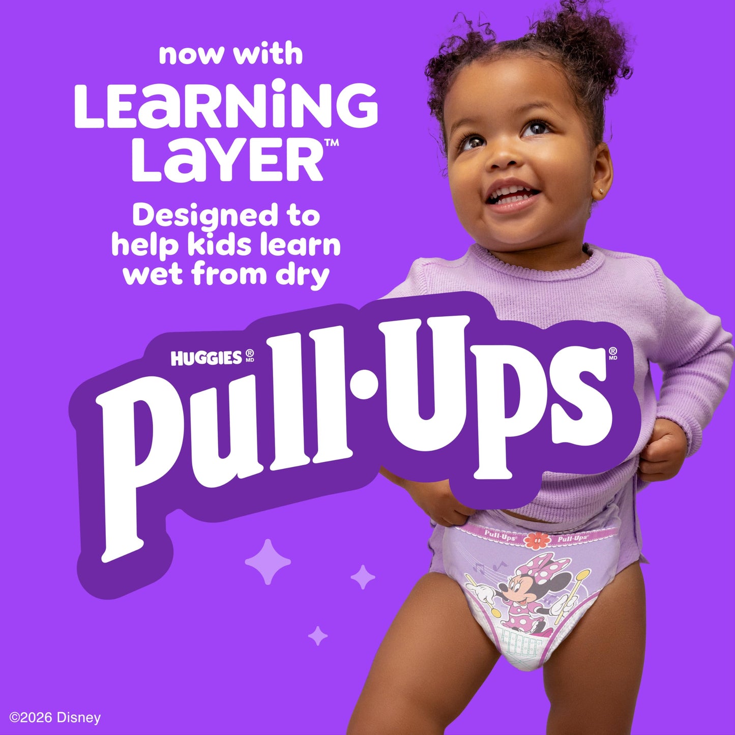 Pull-Ups Girls' Potty Training Pants, Size 6T-7T Training Underwear (55-75 lbs), 42 Count
