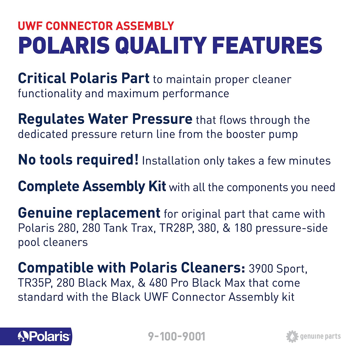 Polaris UWF Connector Assembly
