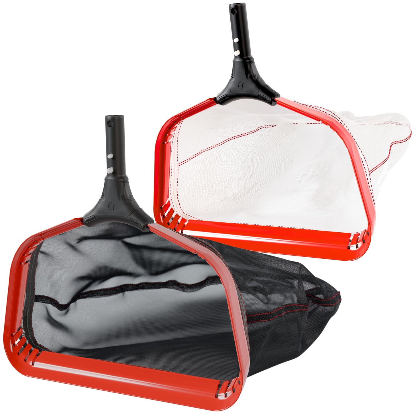 ProTuff PRO Ultimate Silt & Leaf Rake Bundle - 490 Promise Unlimited & Unconditional Replacements - 2-Items: 23" Medium & 17" Fine Mesh Pool Cleaner for Sand, Silt, Pollen, Leaves & Twigs
