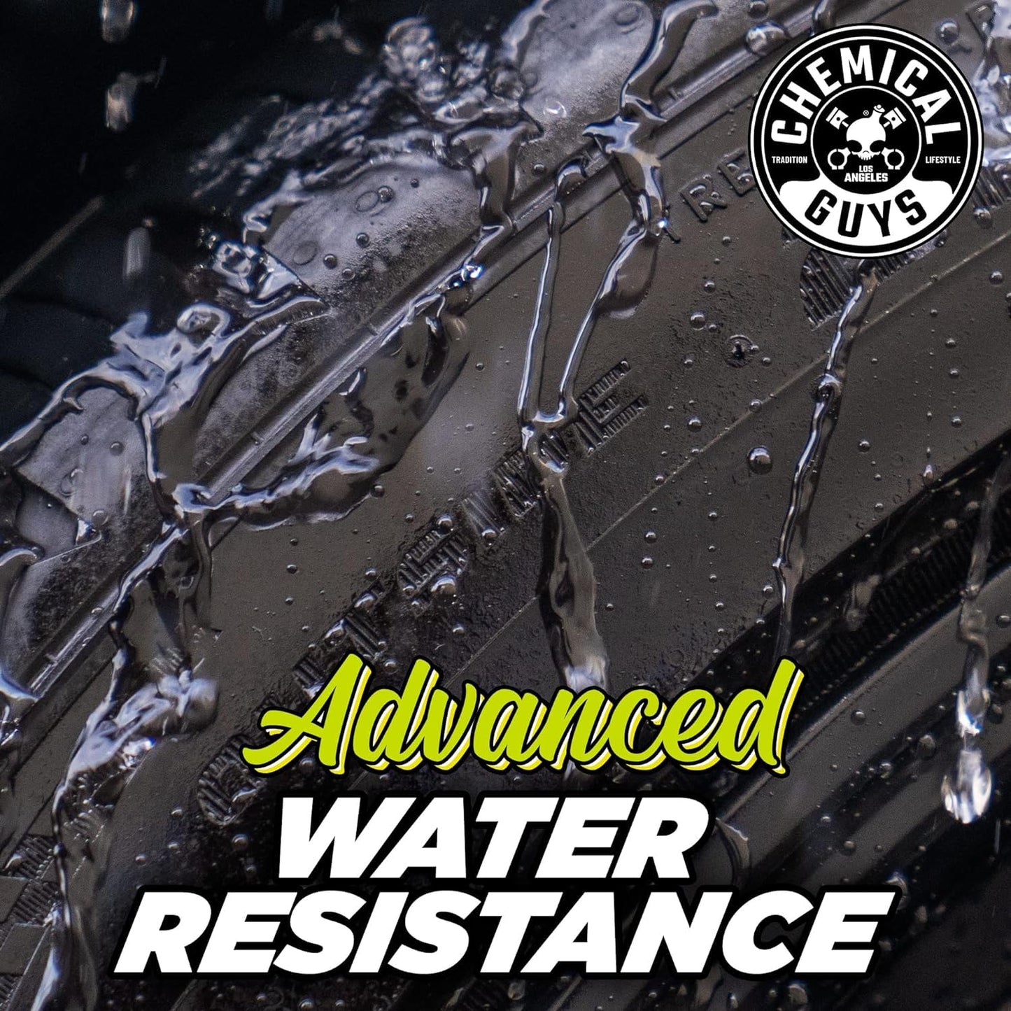 Chemical Guys Galactic Black Wet Look Tire Shine Dressing, for a Whole New Level of Shine and Depth of Black, Safe for Cars, Trucks, Motorcycles, RVs & More, 32 fl oz