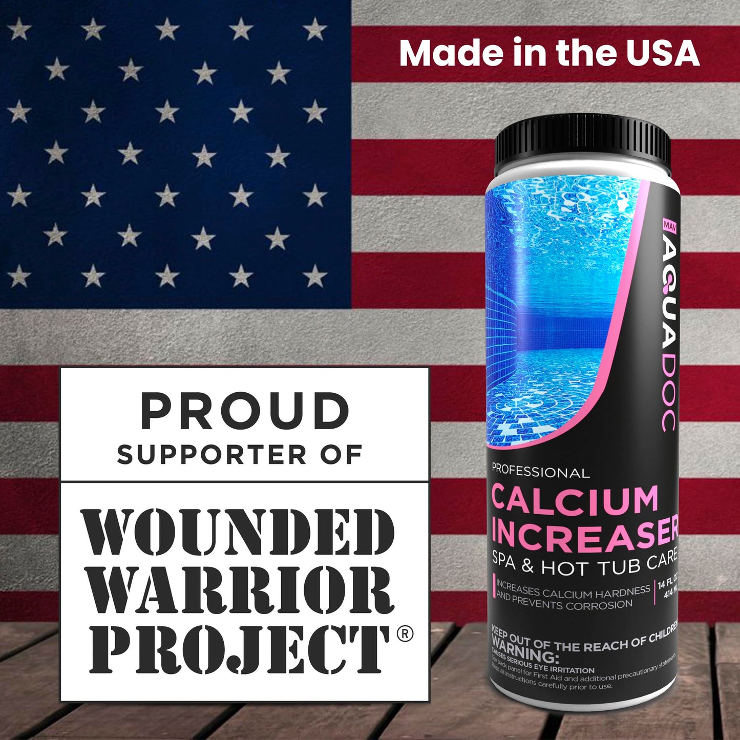 AquaDoc Spa Calcium Hardness Increaser Hot Tub Owners Rely on, Calcium Increaser Spa Hardness Increaser & Calcium Booster for Hot Tubs