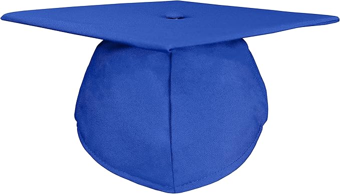 GradPlaza Matte Graduation Cap 2025 and 2026 Tassel Adult Graduation hat for High School College