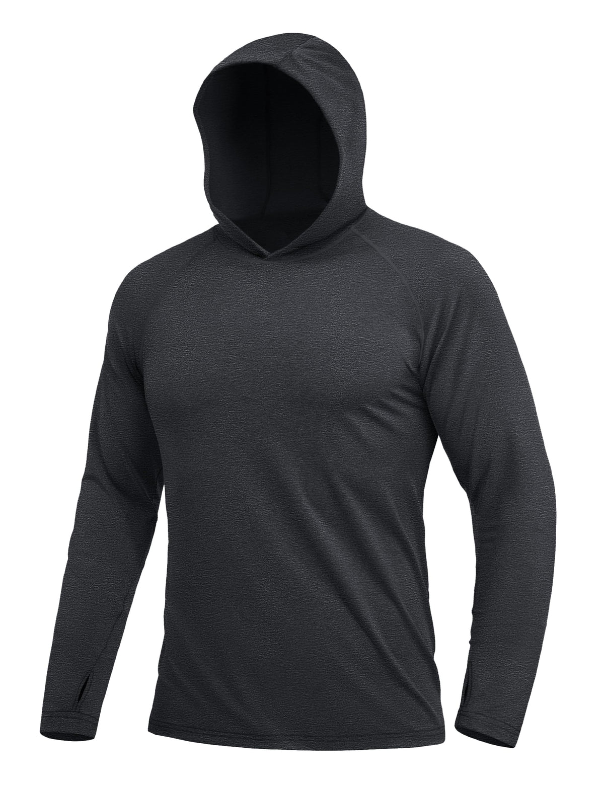 MAGCOMSEN Men's UPF 50+ Sun Shirts Long Sleeve Fishing Hoodie Shirt Lightweight Athletic Swim Running Hiking Rash Guard
