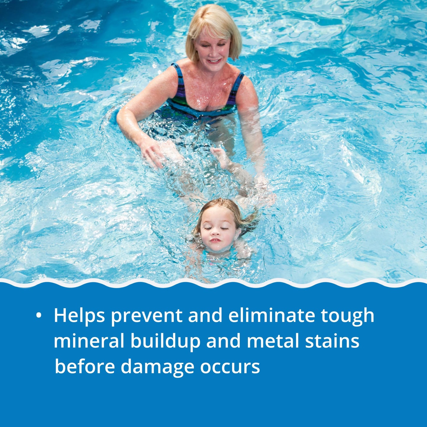 In The Swim Stain Away for Above Ground and Inground Swimming Pools - Removes Mineral Stains from Iron, Copper, and Magnesium in Swimming Pools - 1 Quart
