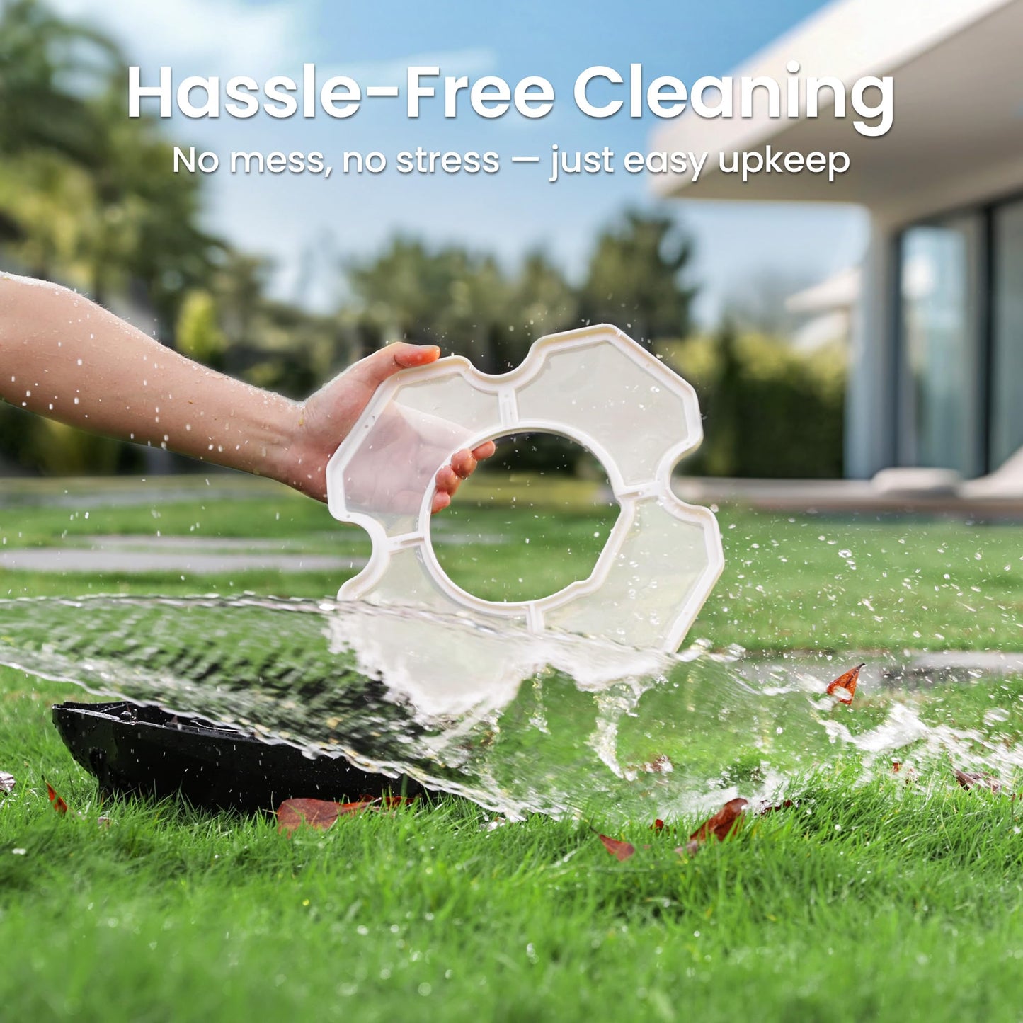(2026 Upgrade) AIPER Seagull SE Cordless Robotic Pool Cleaner, Above Ground Pool Vacuum Lasts 100 Mins, Ideal for Flat Pools up to 860 sq.ft, Pearl (Renewed)