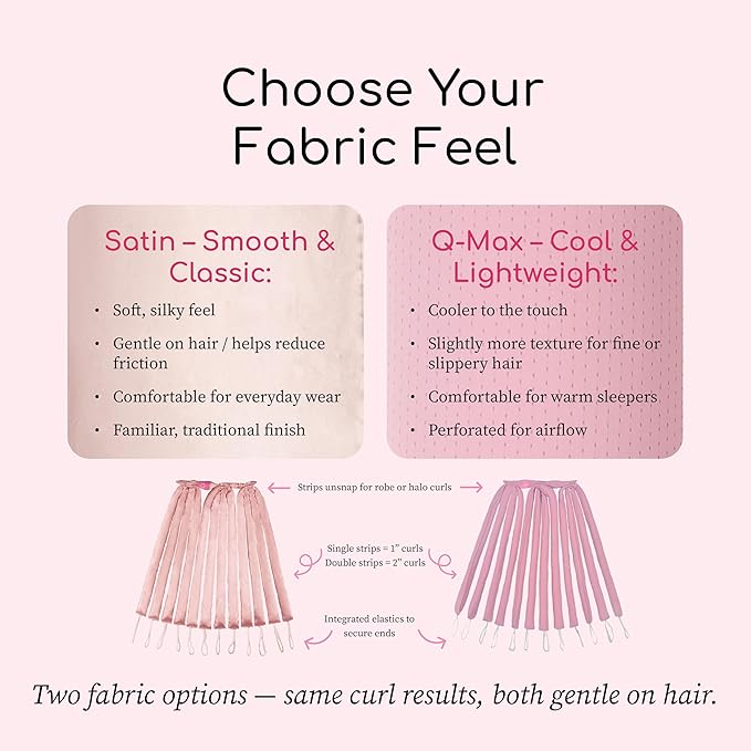 Octocurl No Headband Heatless Curlers for Medium to Thin Hair Ã¢ÂÂ Lightweight Curling System for Controlled, 360ÃÂ° Heat-Free Curls