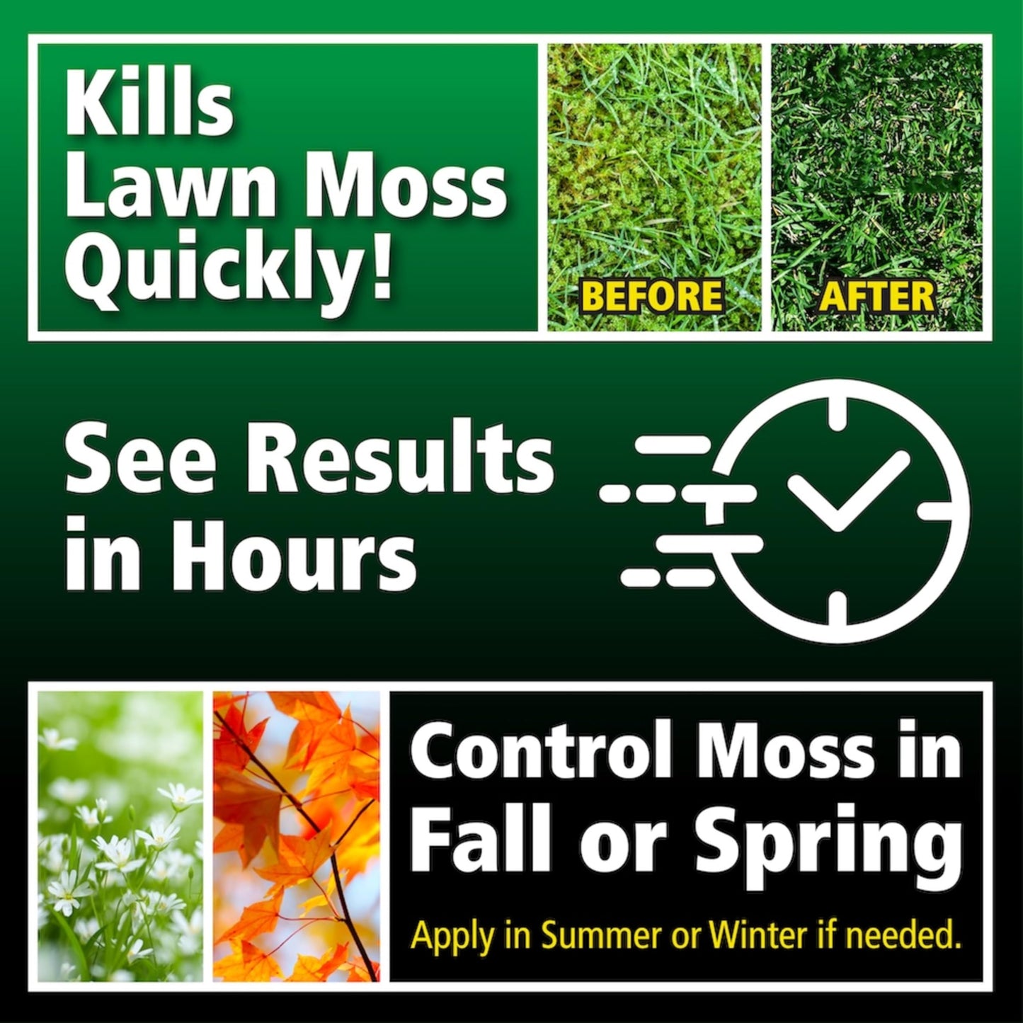 Lilly Miller Moss Out For Lawns Concentrate 1 Gallon- 10009156, Neutral