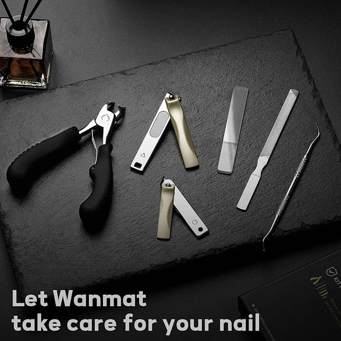 Upgraded Toe Nail Clippers for Men, 6pcs Toenail Clippers, (1pcs)