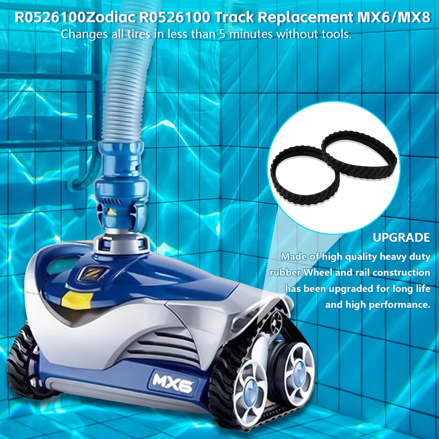 upuuup Replacement for Zodiac mx6 mx8 Replacement Parts | mx8 mx6 Tune up kit | Replacement R0524900 R0526100 R0527000 R0525100