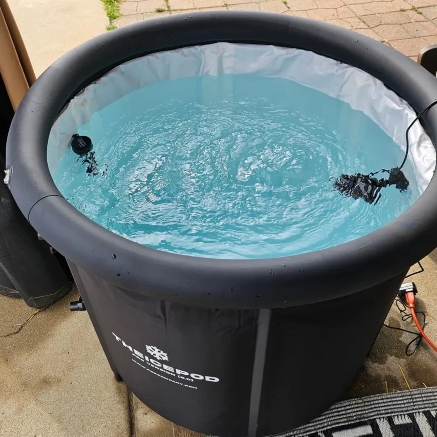 The Pod Company Water Circulation Jet High-Flow Pump for Ice Pod & Long Pod Enhances Cold Immersion, Prevents Freezing, and Reduces Ice Usage