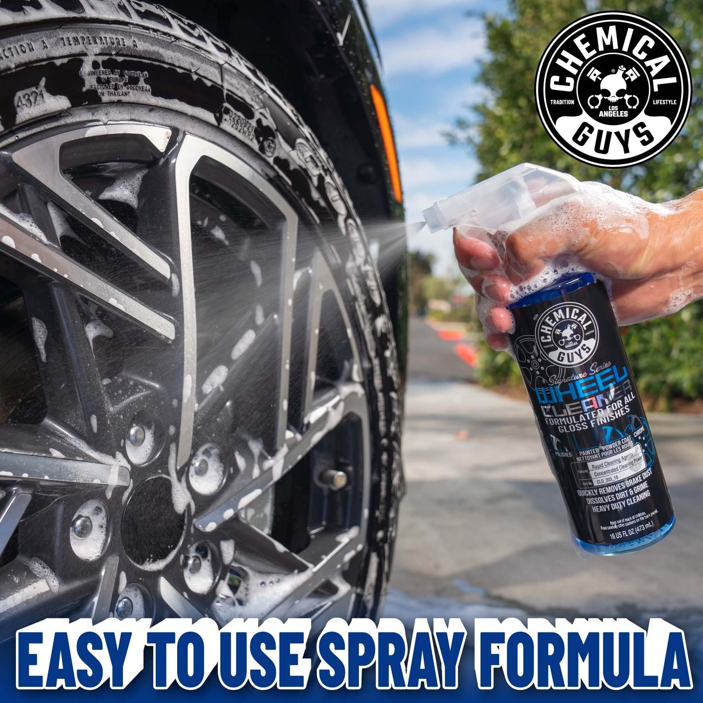 Chemical Guys CLD_203_1602 Signature Series Wheel Cleaner, Formated For All Gloss Finishes, Safe for Cars, Trucks, SUVs, Motorcycles, RVs & More 16 fl oz (2 Pack)