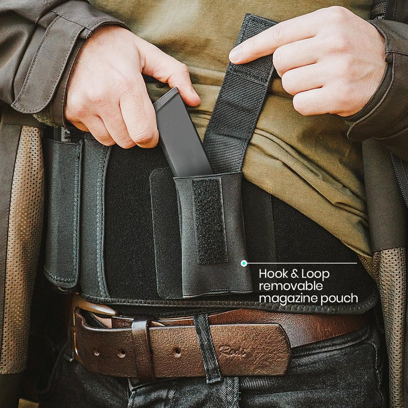 Award-Winning Belly Band Holster for Deep Concealment | Magnet Retention for 99% of Handguns | Military-Grade Durability & Closure, Extra-Wide Comfort Band | 40% Faster Draws, Trusted by Pros & Vets