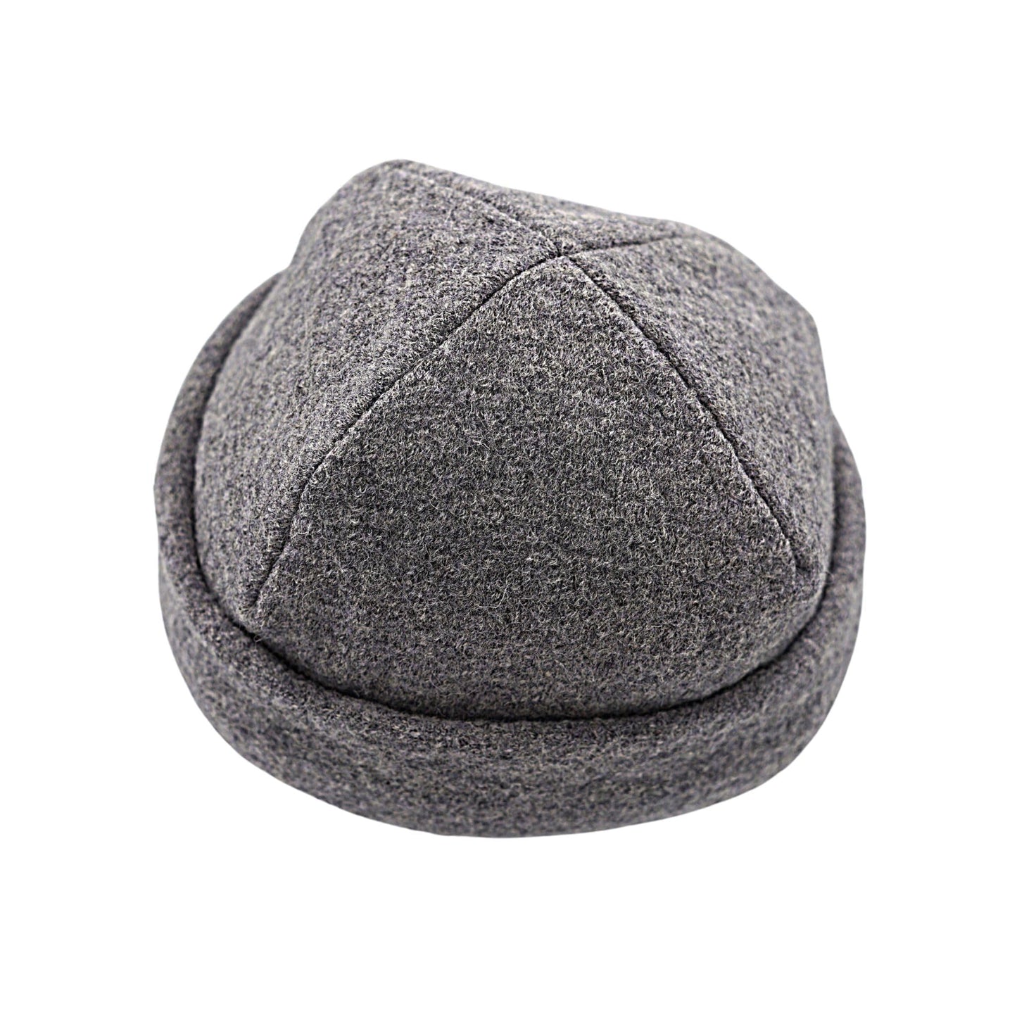 frihed. Sauna hat - Made of woolwalk - 100% Sheep's Wool - Premium Sauna Accessory for Men and Women - Flexible Size - Made in Germany (Stone Grey)
