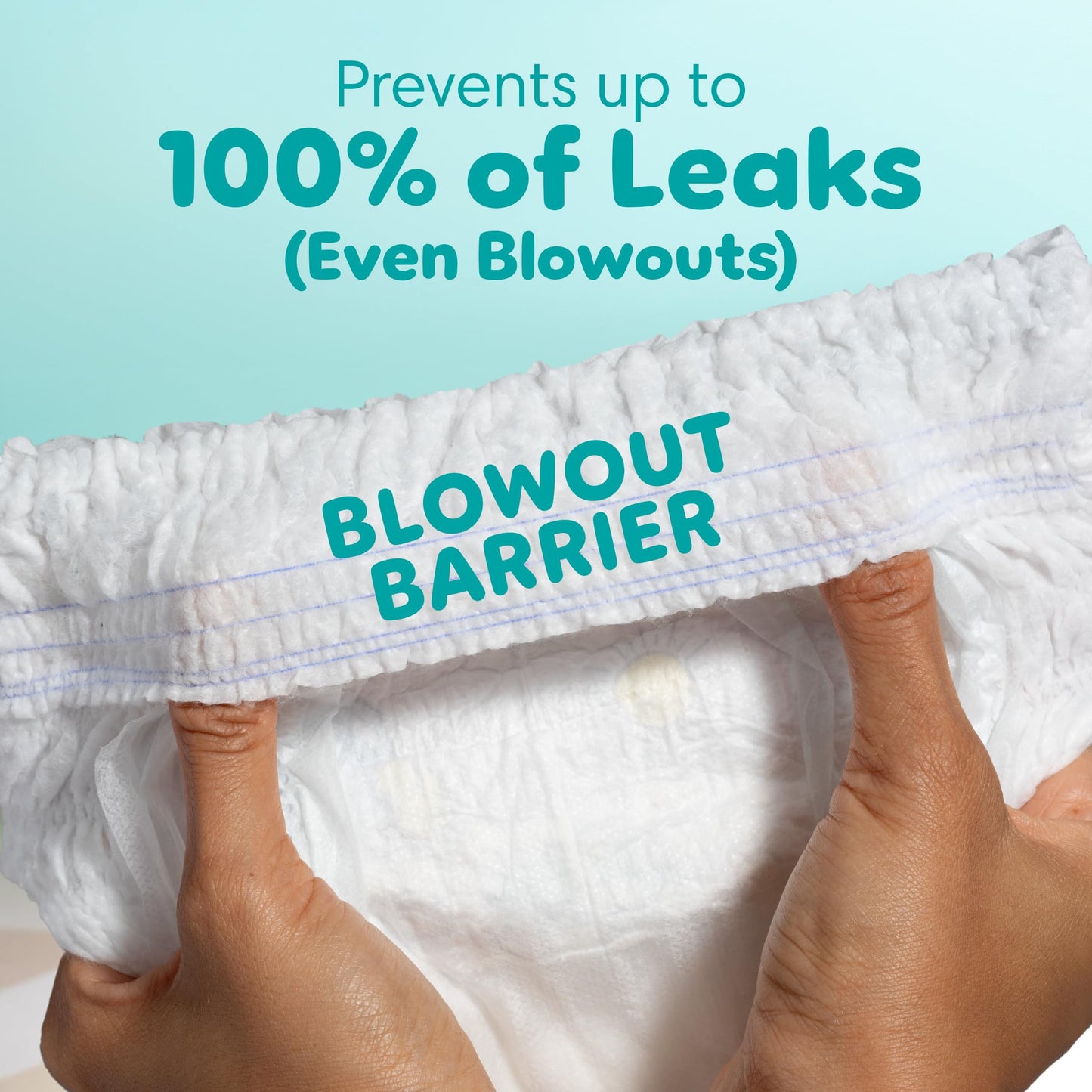 Pampers Diapers - Swaddlers 360° - Size 4, 104 Count, up to 100% Leakproof Comfy Dry Fit, Designed for Easy Changes, Pull On Baby Diaper (Packaging May Vary)
