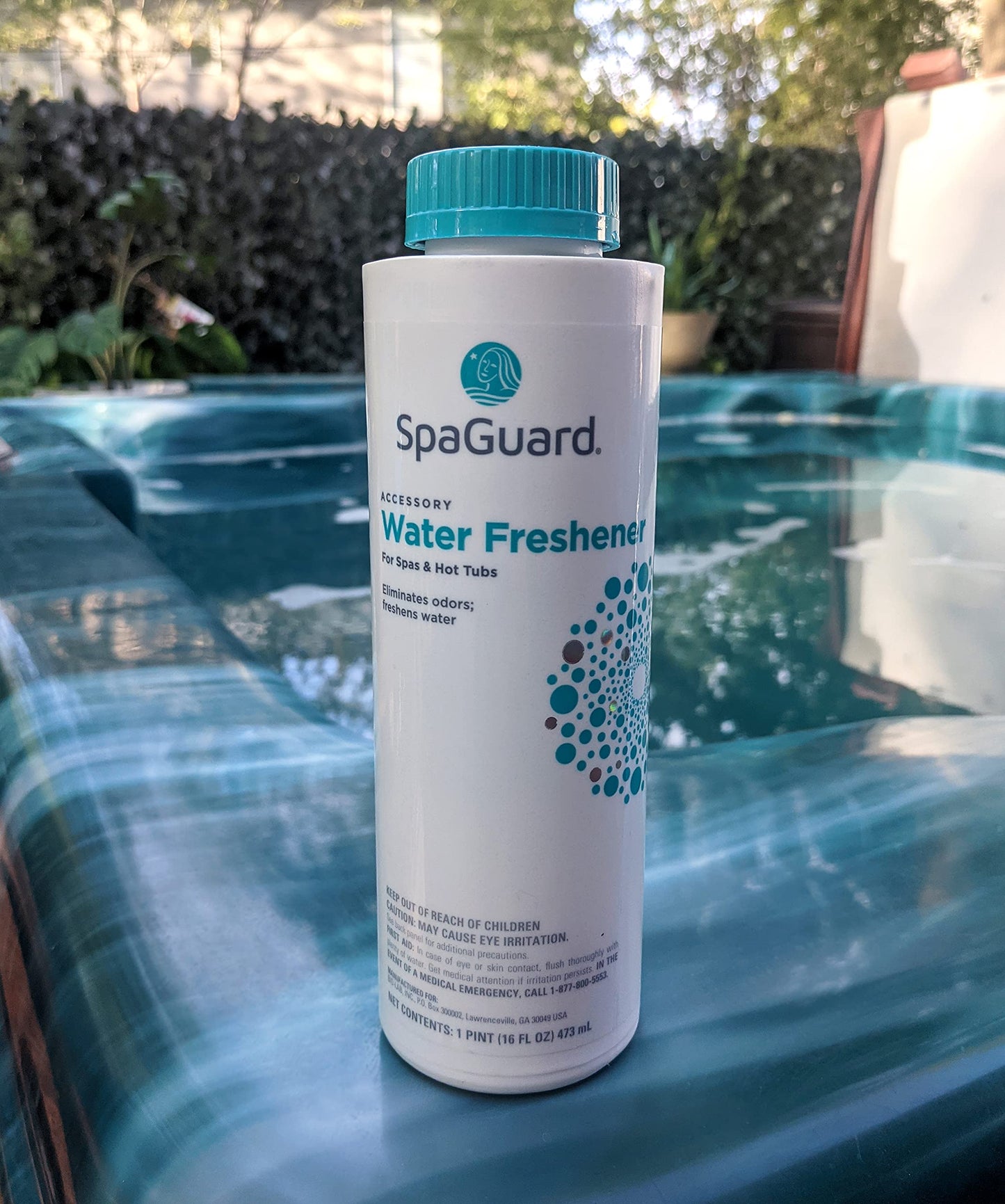 SpaGuard Water Freshener for Spas & Hot Tubs, 16 oz, Single, Eliminates Odors, Freshens Water, Makes Spas and Hot Tubs Smell Fresh