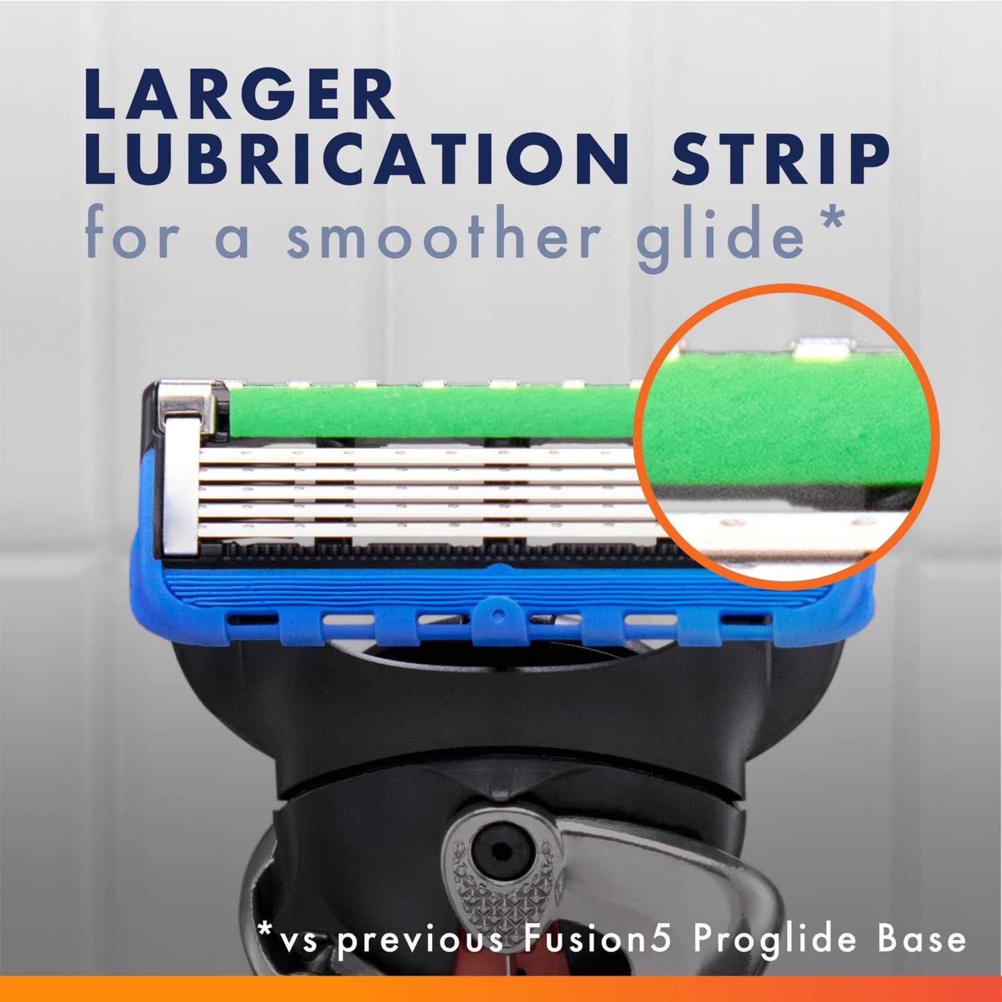 Gillette Fusion5 ProGlide Razor Blade Refills for Men, 5 Count