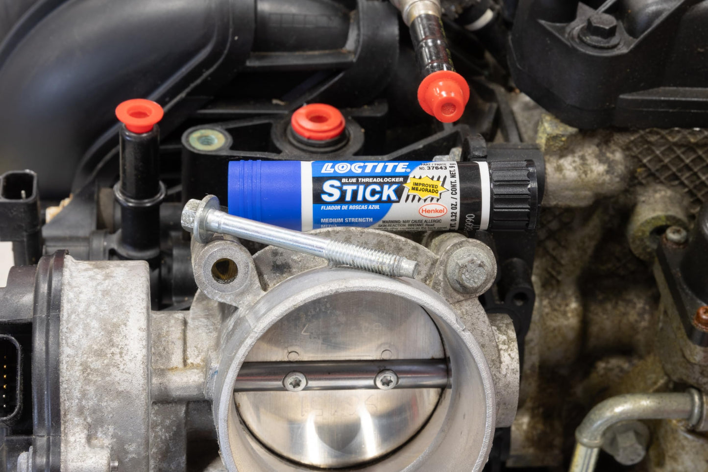 Loctite 504466 All-Purpose Medium Strength Anaerobic Threadlocker Stick, Blue, 19-Gram