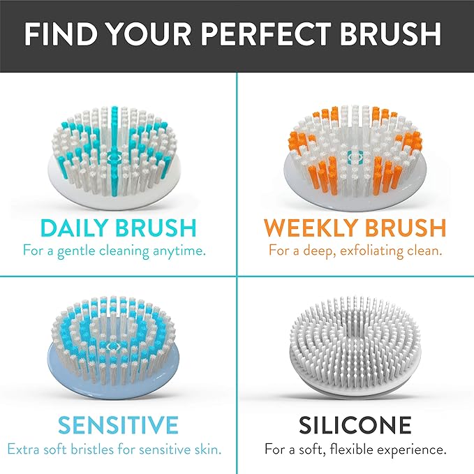 TAO Clean Replacement Silicone Brush Head, Replacement Head (1 Head) Ã¢ÂÂ Silicone Replacement Head for the TAO Clean Electric Face Cleansing Brush and Cleaning Station, White