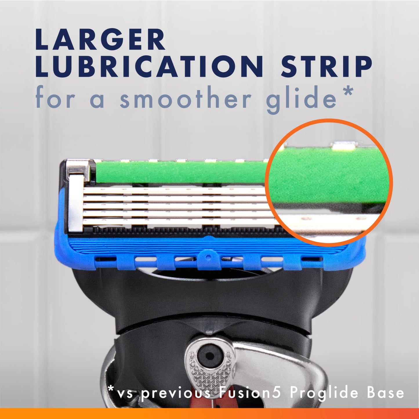 Gillette Fusion ProGlide Shaving Razor for Men, 1 Handle + 4 Blade Refills