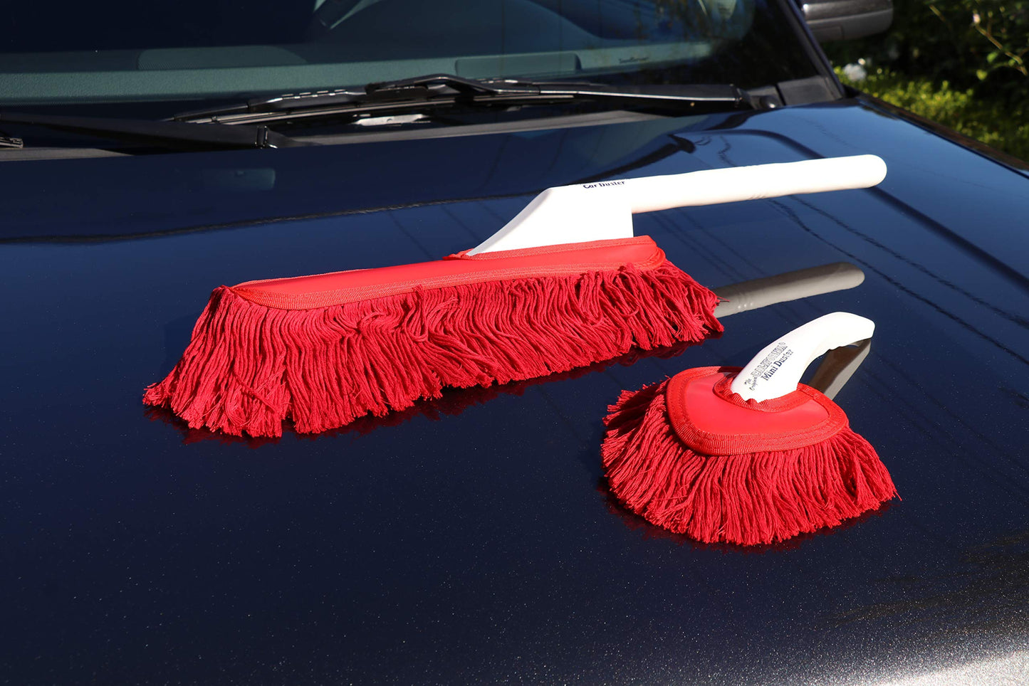 The Original California Car Duster Detailing Kit with Plastic Handle, Model Number: 62445 , Red
