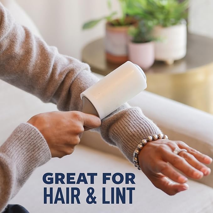 Scotch-Brite Lint Rollers, 100 Sheets per Roller, Pack of 6 (600 Total Sheets) – Mega Value Lint Remover Pack for Pet Hair, Clothes & Furniture