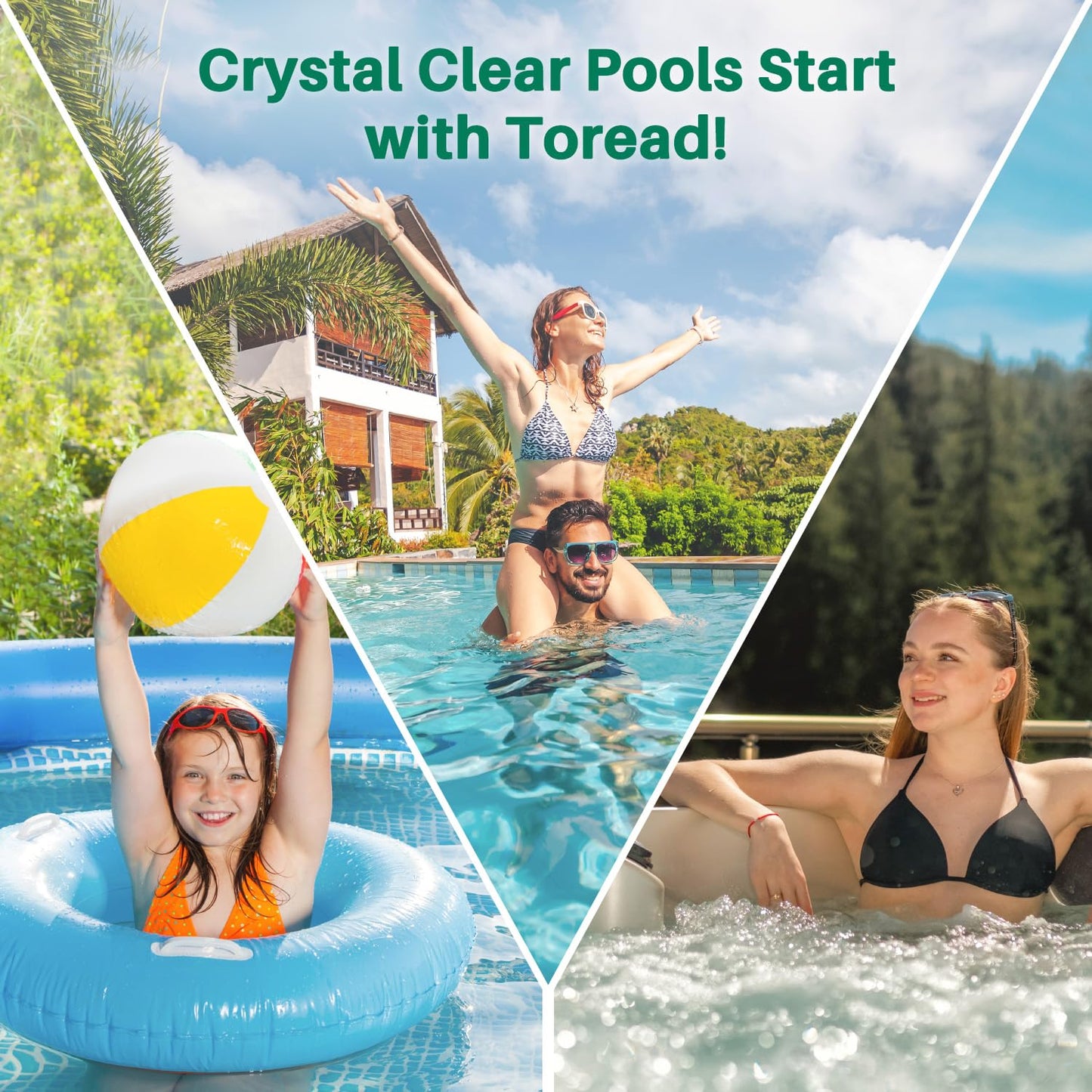 CCP420 Pool Filter Replaces Pentair Clean and Clear Plus 420, PCC105-PAK4, Ultral-A6, Unicel C-7471, R173576, Filbur FC-1977, 817-0106, 178584, 570-0425, 4X105 sq. ft. Cartridge, L x OD: 26"x7"