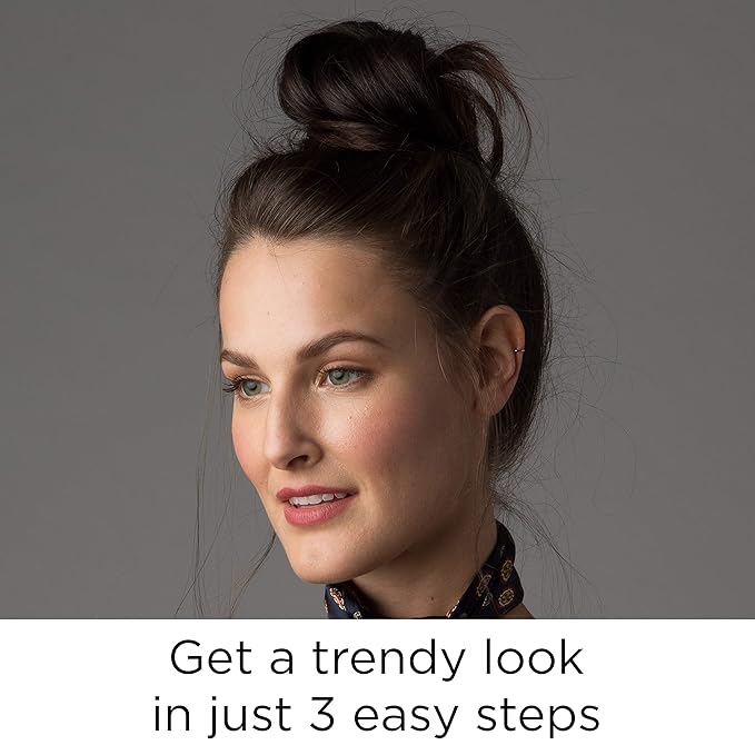 Goody SlideProof Mini Spin Pins - 3 Ct, Assorted Colors, Spiral Hair Pins, Quick & Easy Buns, All-Day Twist Pins, Corkscrew Bobby Pins, Pain-Free Hair Accessories for Women & Men, All Hair Types